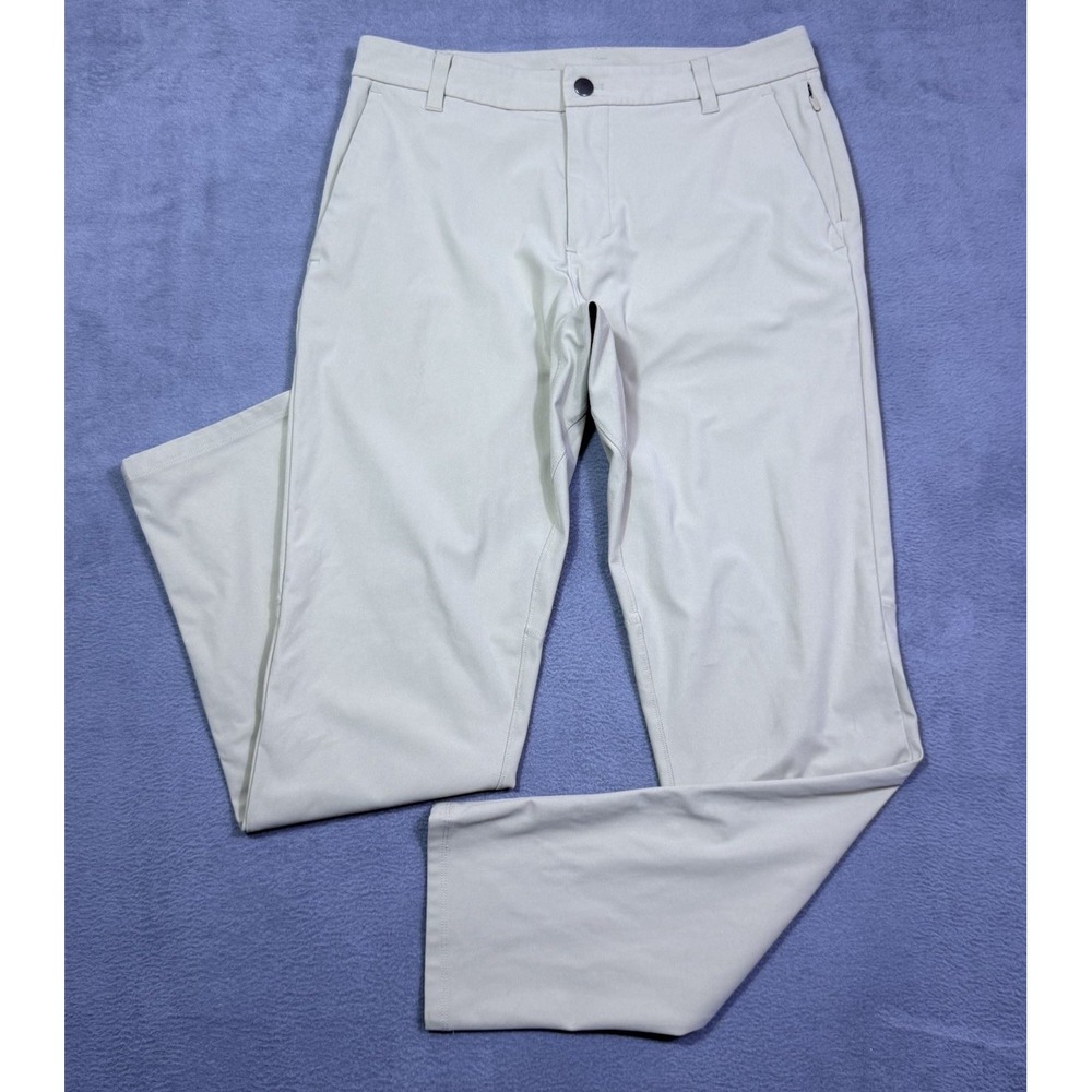 Lululemon Pants Mens 31x32 Tan Commission Classic Warpstreme Tapered Normcore